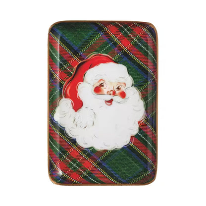 Tartan Tidbit Tray