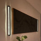Industrial Battery Operated Wall Sconces, Set of Two
