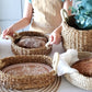 Bread Warmer & Basket - Bird Oval