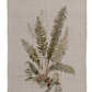 Cotton & Linen Printed Tea Towel with Botanical Image & Loop ~ 3 Styles