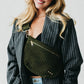 Suede Westlyn Woven Bum Bag