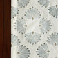 Table Runner (Ivory) - Peacock Paradise- Midnight