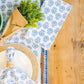 Table Runner - Lotus, Uniform Blue & Navy