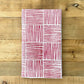 Table Runner - Striped, Red