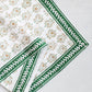 Tablecloth - Lotus, Evergreen & Gold