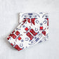 Tea Towel (Ivory) - Cowgirl Boots, Poppy & Navy