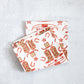 Tea Towel (Ivory) - Cowgirl Boots, Terracotta & Chai