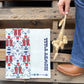 Tea Towel (Ivory) - Howdy, Navy