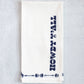 Tea Towel (Ivory) - Howdy, Navy