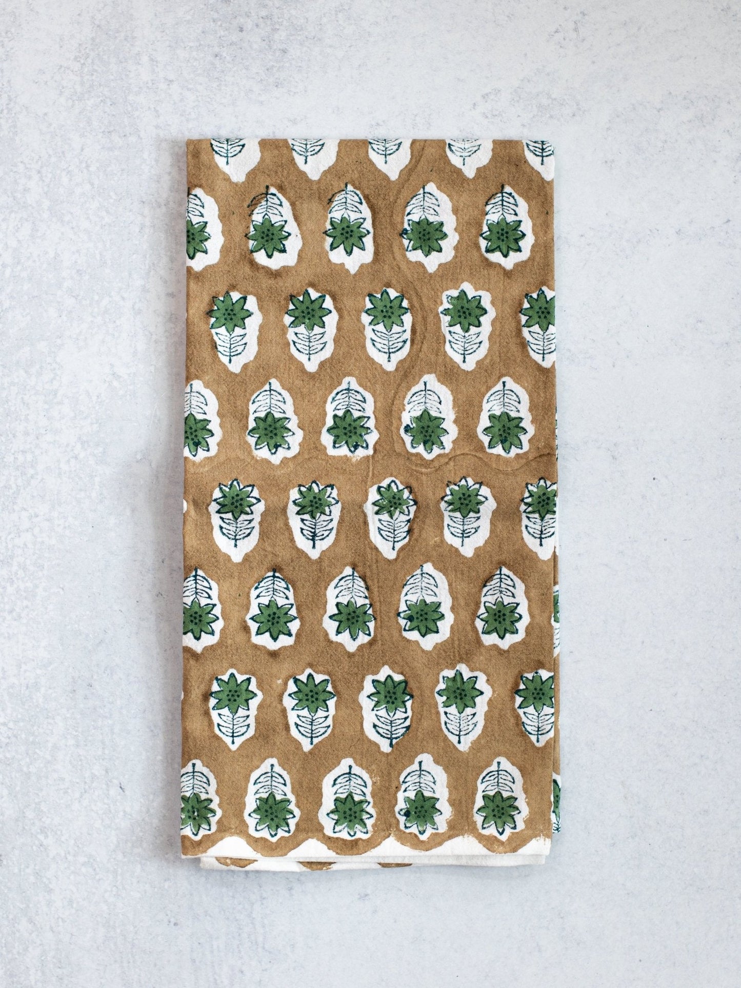 Tea Towel (Ivory) - Lily - Chai & Sage