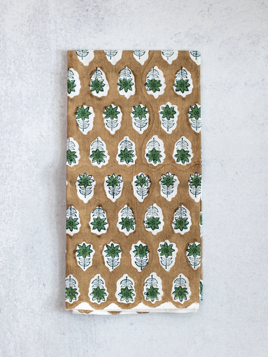 Tea Towel (Ivory) - Lily - Chai & Sage