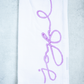 Tea Towel - Joyful, Lilac
