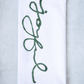 Tea Towel - Joyful, Sage