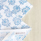Tea Towel - Lotus, Navy & Uniform Blue