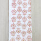 Tea Towel - Lotus, Red & Gold