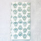 Tea Towel - Lotus, Sage & Uniform Blue