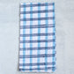 Tea Towel - Plaid, Navy & Uniform Blue
