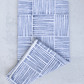 Tea Towel - Striped, Navy