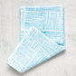 Tea Towel - Striped, Saltwater