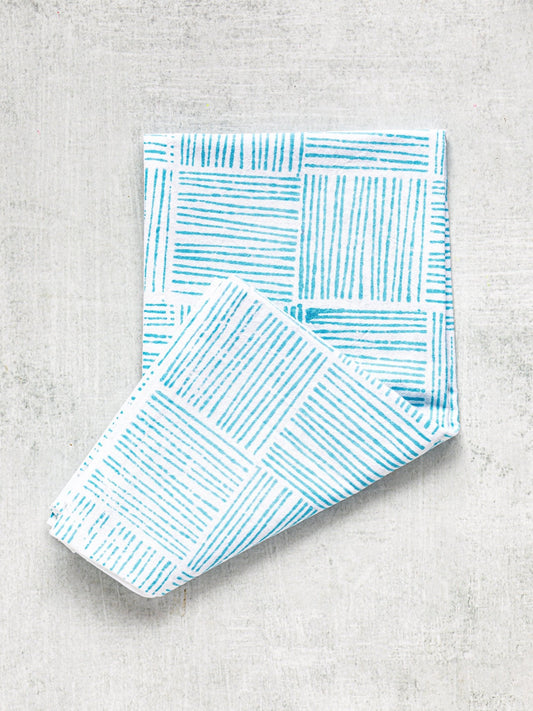 Tea Towel - Striped, Saltwater
