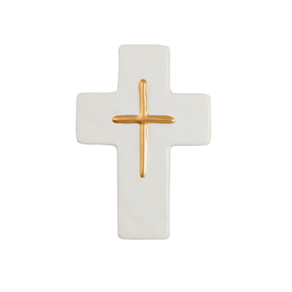 Ceramic Gold Cross ~ 3 Styles to Choose From