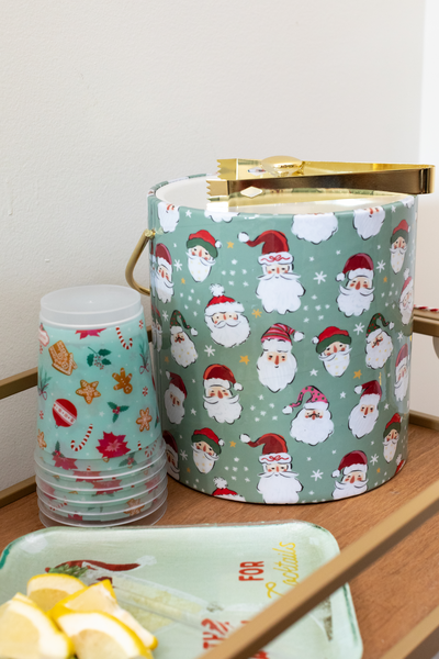 Santa Ice Bucket Set