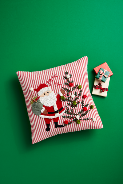 Fa La La Santa Pillow