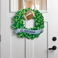 Welcome Tin Wreath