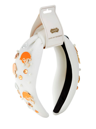 White Gameday Headband