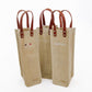Gifted Canvas Reusable Wine Tote
