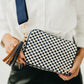 Woven Willow Camera Crossbody Bag