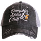 Pumpkin Spice and Chill Trucker Hat