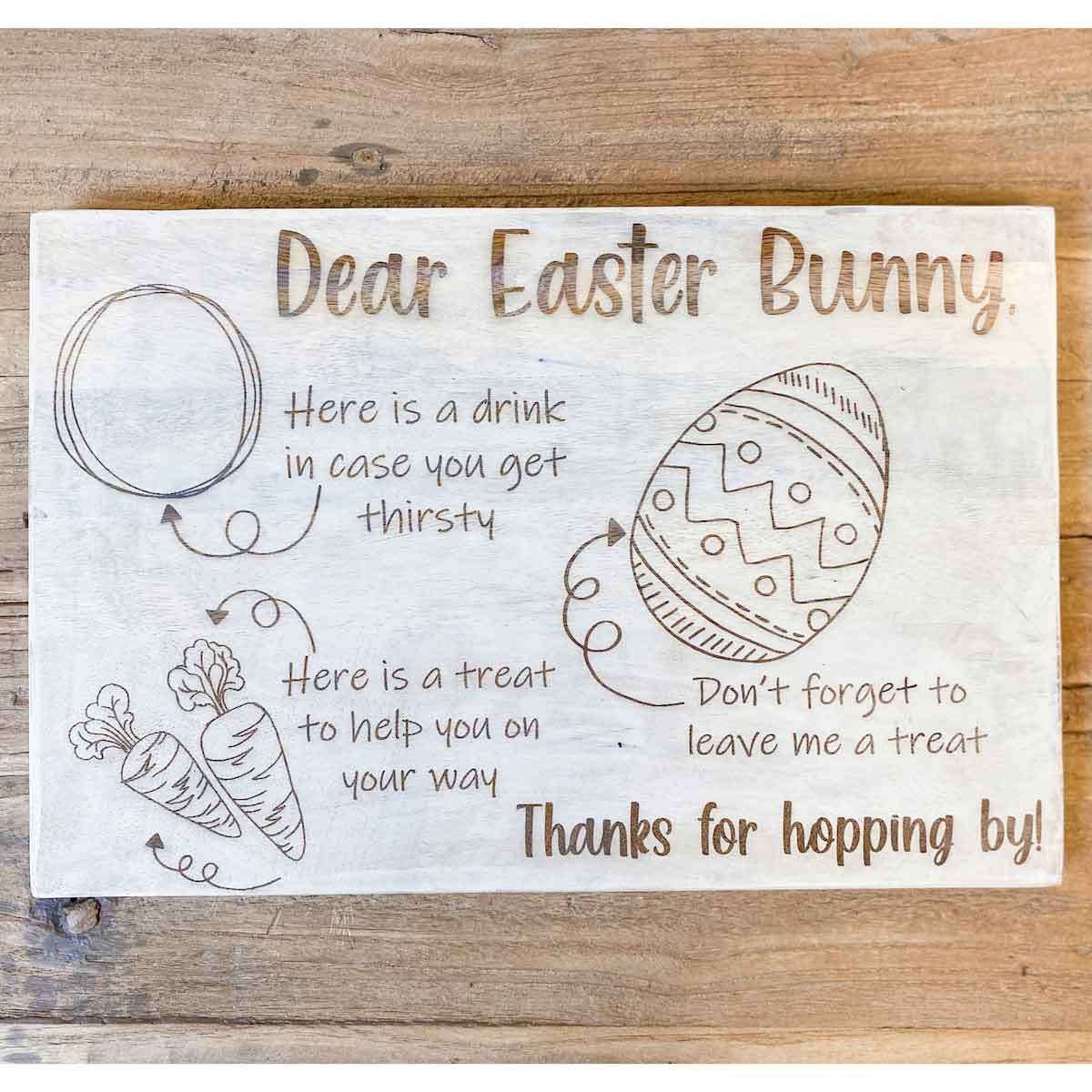 Easter Serving Board